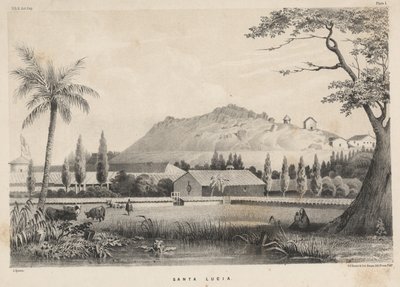 Santa Lucia, 1855 by James Fuller Queen